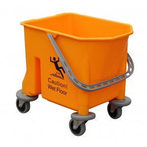 施達 帶輪水桶車 黃色 25L